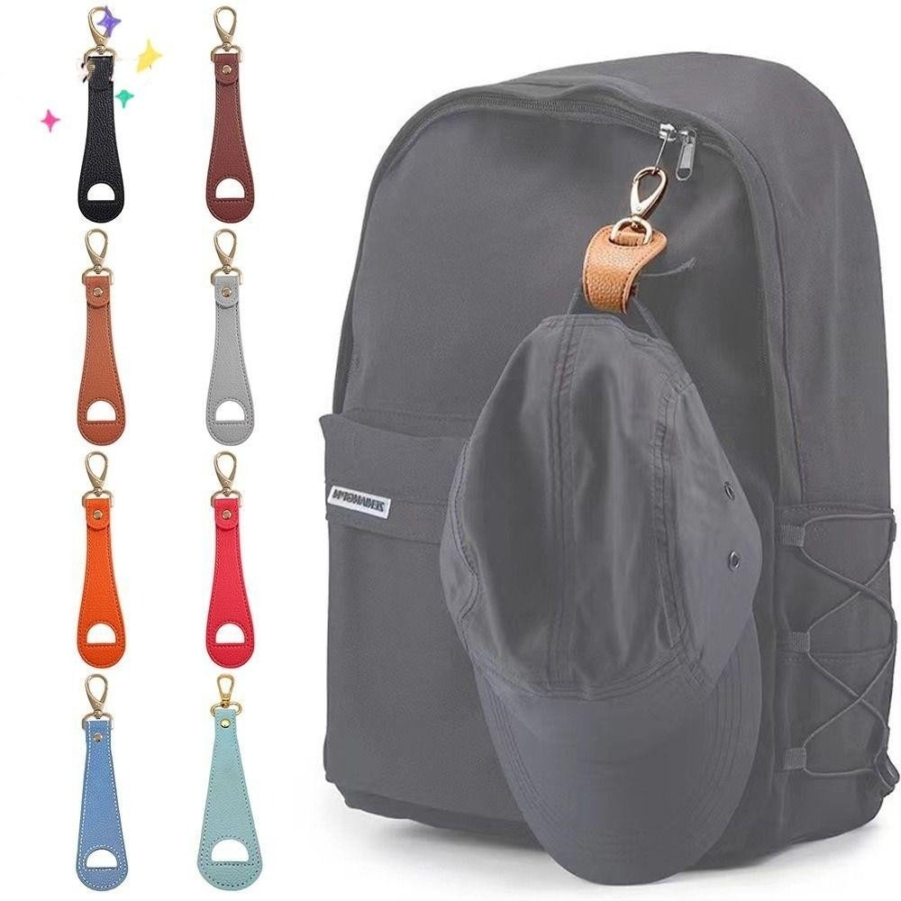 มัลติฟังก์ชั่เดินทางหมวกคลิปหนัง ปู่ วัสดุกระเป๋าเป้สะพายหลังตะขอออกแบบหมวกผ้าพันคอไหมการจัดเก็บป้องกันการสูญหาย มีประโยชน์ เครื่องมือหลายสีเสริม - รูปที่ 3