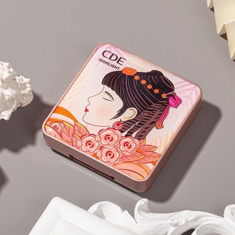 บลัชออนเนื้อฉ่ำวาว เม็ดสีแน่น สีชัด ติดทน กันน้ำ Smart Girl Reading Blush พร้อมส่งจากไทย - รูปที่ 3