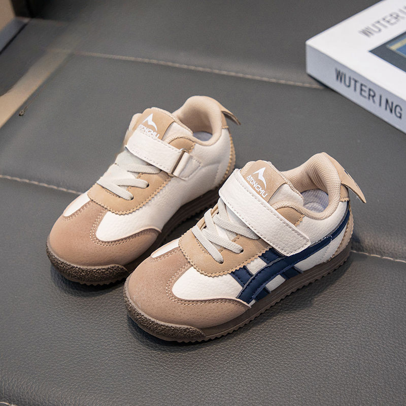 2026 รองเท้าลําลองกีฬาสําหรับเด็กสไตล์ใหม่-รองเท้าวิ่งเด็กผู้หญิง ตีนตุ๊กแก มูลค่าสูง