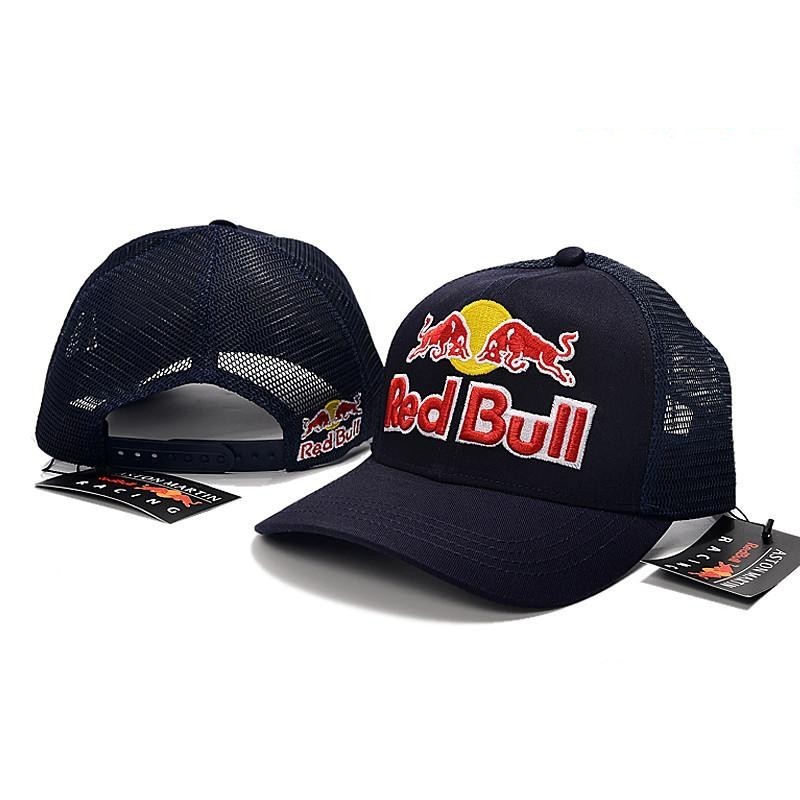 หมวกเบสบอล Red Bull Racing สำหรับ motocross และ F1 ออกแบบเหมือน.Driver moto cycle helmet