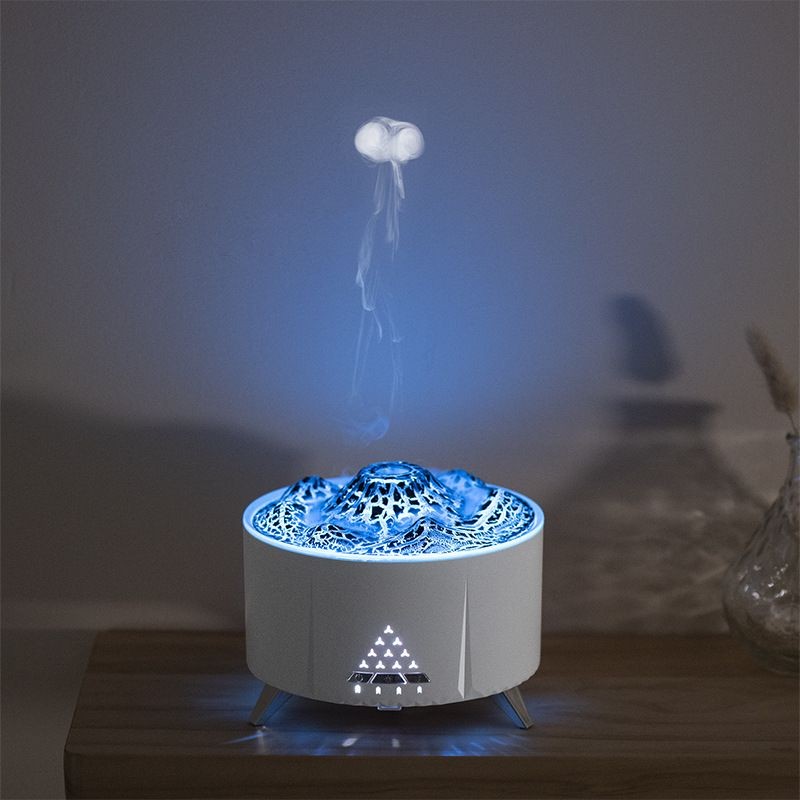 Volcanic Aroma Diffuser Audio Home Bedroom Sleep Aid Desktop Moisturizing Spit Circle Humidifier Spr