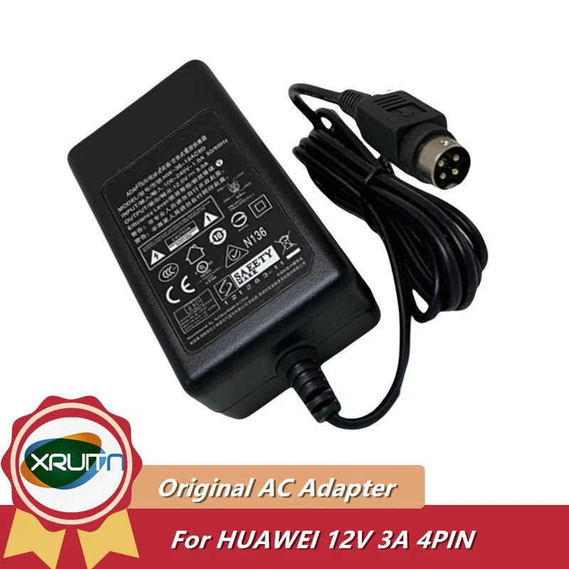 ของแท้ HW-36-12AC8D 12V 3A 36W AC Adapter Charger สําหรับ HUAWEI VPC620 600 Video Conference กล้องแห