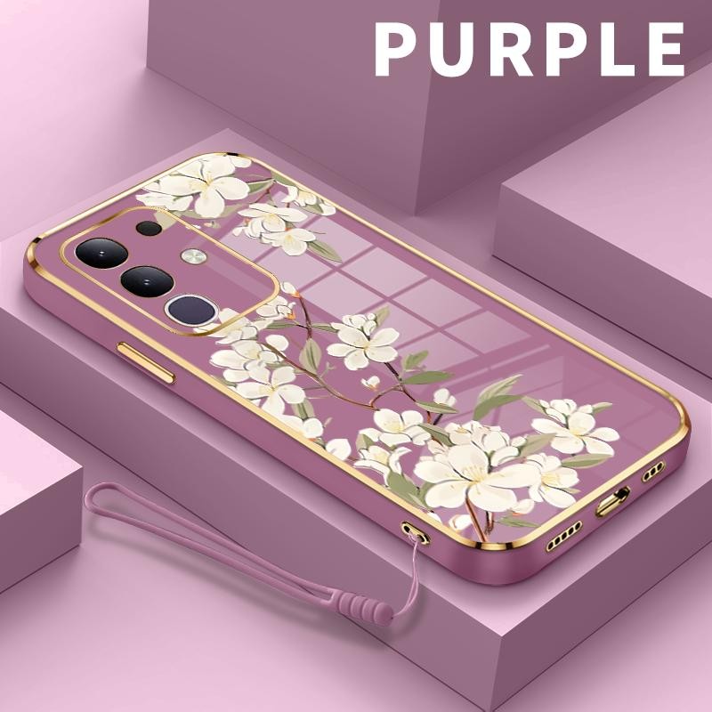 กรณีนุ่มสําหรับVivo T4X S1 Prime Pro S10e S12 S16 S16e S17 S17t S18 T1 5G T1x 4G T2 T3 U20 X9i Z5i Z