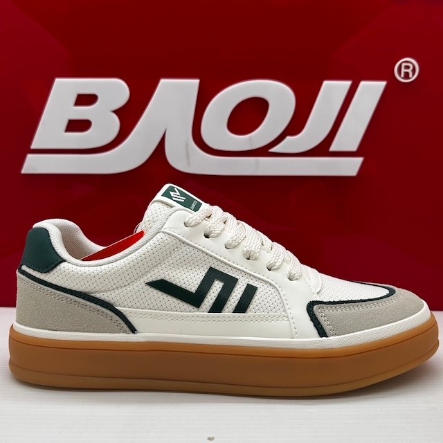 [New 07/2025] BAOJI บาโอจิ รองเท้าผ้าใบผู้ชาย brm1008 - รูปที่ 4