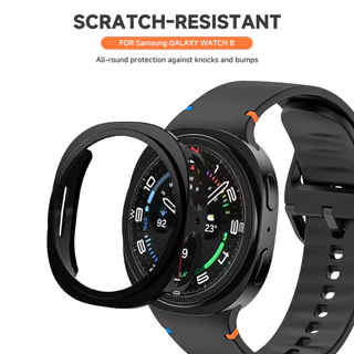 PC Hard สําหรับ Samsung Galaxy Watch 8 40 มม.44 มม.ฝาครอบสําหรับ Galaxy Watch 8 Classic Hollow Shell อุปกรณ์เสริม