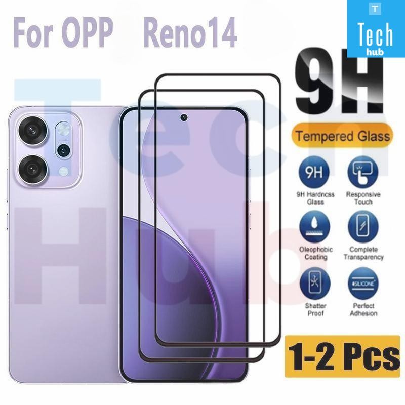 ฟิล์มกระจกกันรอยระเบิด ฟิล์มกระจก สำหรับ For OPPO Reno14 5G Reno14F RENO13 Reno13F Find X8 5G