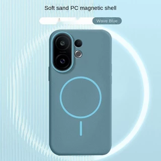 สําหรับ VIVO X200 FE แม่เหล็กหรูหรา Matte Hard Armor กันกระแทก PC สําหรับ Vivo X200Fe S30 Pro Mini Shell กันชน
