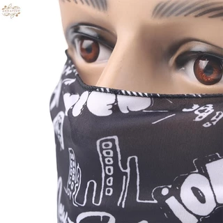 Ank 1 PC แฟชั่น Punk หน้ากากสําหรับผู้ชายผู้หญิงฤดูร้อน Face คอ UV ป้องกันหูผ้าพันคอ Hip Hop กีฬากลางแจ้งขี่จักรยาน EN
