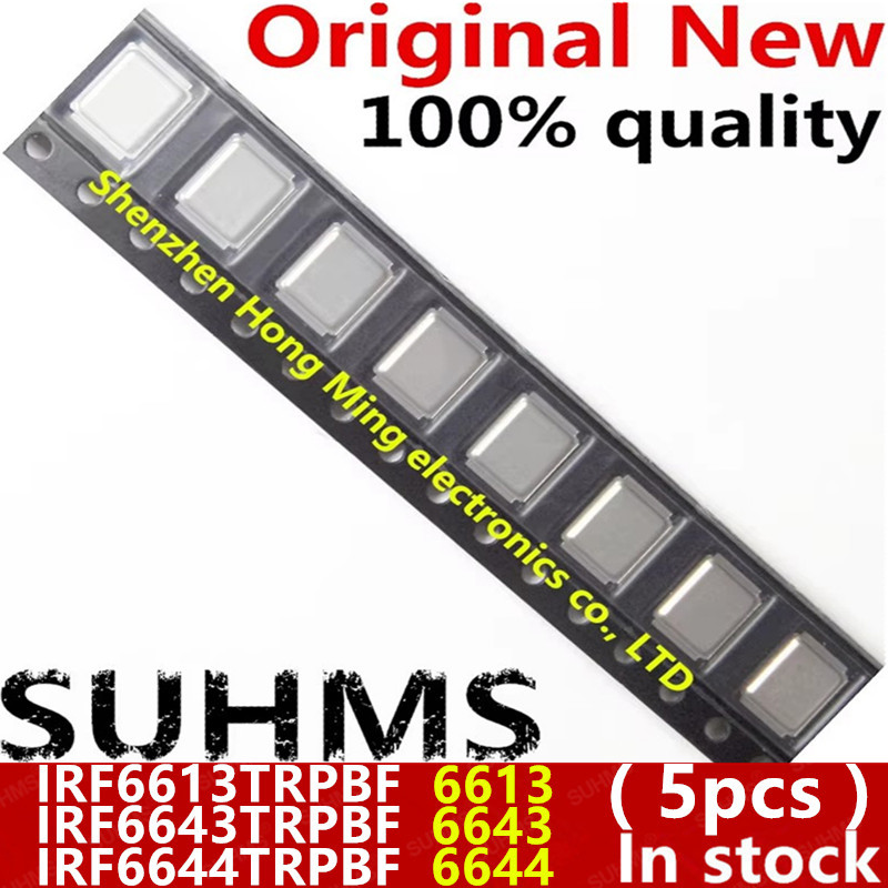 (5 ชิ้น) 100% ใหม่ 6613 IRF6613 IRF6613TRPBF 6643 IRF6643 IRF6643TRPBF 6644 IRF6644 IRF6644TRPBF