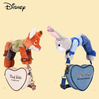 Disney Judy Hopps Zootopia กระเป๋าขวาง พร้อมตุ๊กตาเนค ความจุ…