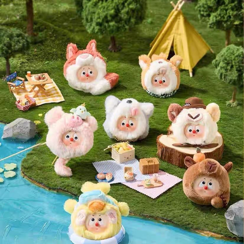 🔴ของแท้กล่องจุ่ม🔴🚚ส่งภายใน 24 ชั่วโมง🚚Heyone  Emodo Furry สัตว์เมือง Mystery Box  figure ฟิกเกอร์