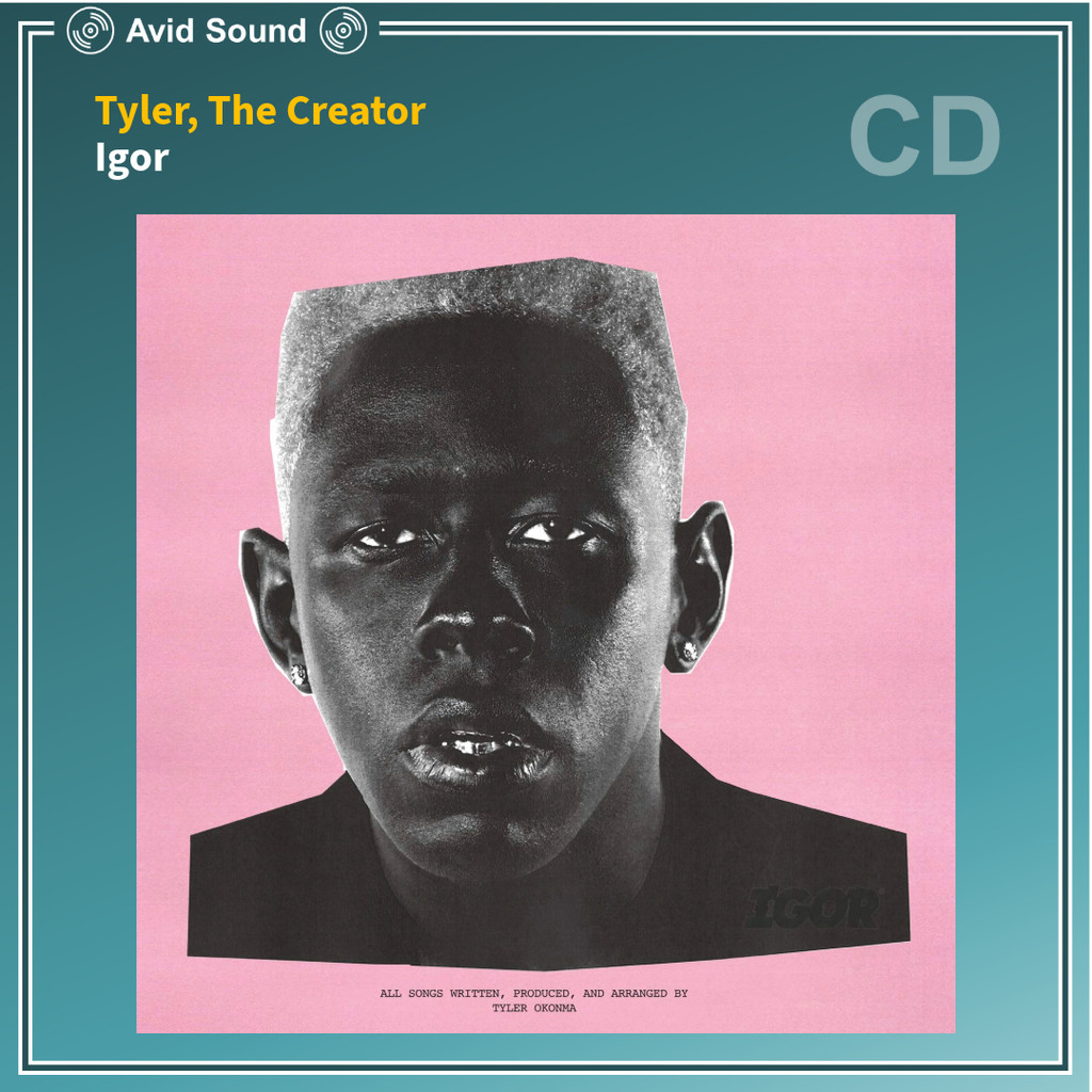 CD แผ่นซีดี Tyler The Creator Igor ใหม่ ซีล Tyler The Creator CD