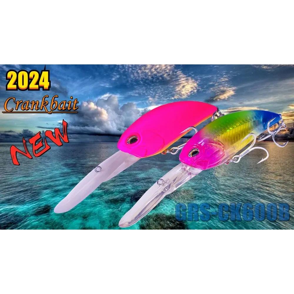 GREENSPIDER ใหม่ เครนค์เบйт 85 มม./40 กรัม สำหรับตกปลาพีค ล่อแบบว็อบบเลอร์ จำพวกมินโนว์แข็ง - รูปที่ 5