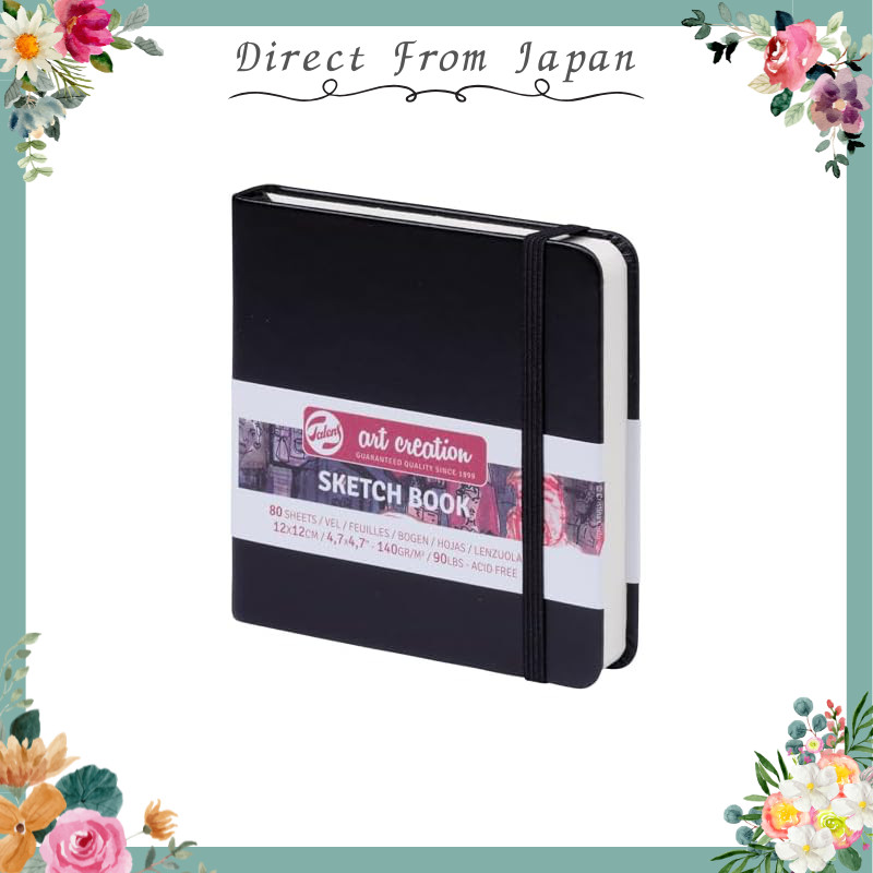 Talens Art Creation Drawing Notebook Talens Art Creation TAC Sketchbook 120mm×120mm Black