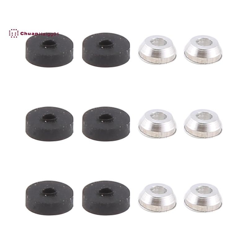 6 ชิ้นชุดแหวนยางสําหรับ V966 V977 XK K110 K120 RC เฮลิคอปเตอร์เครื่องบิน Drone อะไหล่อุปกรณ์เสริม