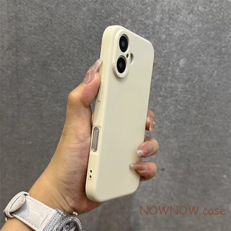 สําหรับ IPhone 16 15 14 Plus 13 12 11 Pro Max X XR XS Max 7 8 Plus ลูกบาศก์เหลวตัวย่อใหม่ระดับไฮเอนด์รวมทุกอย่างการออกแบบป้องกันการตกเคสโทรศัพท์ปกอ่อน