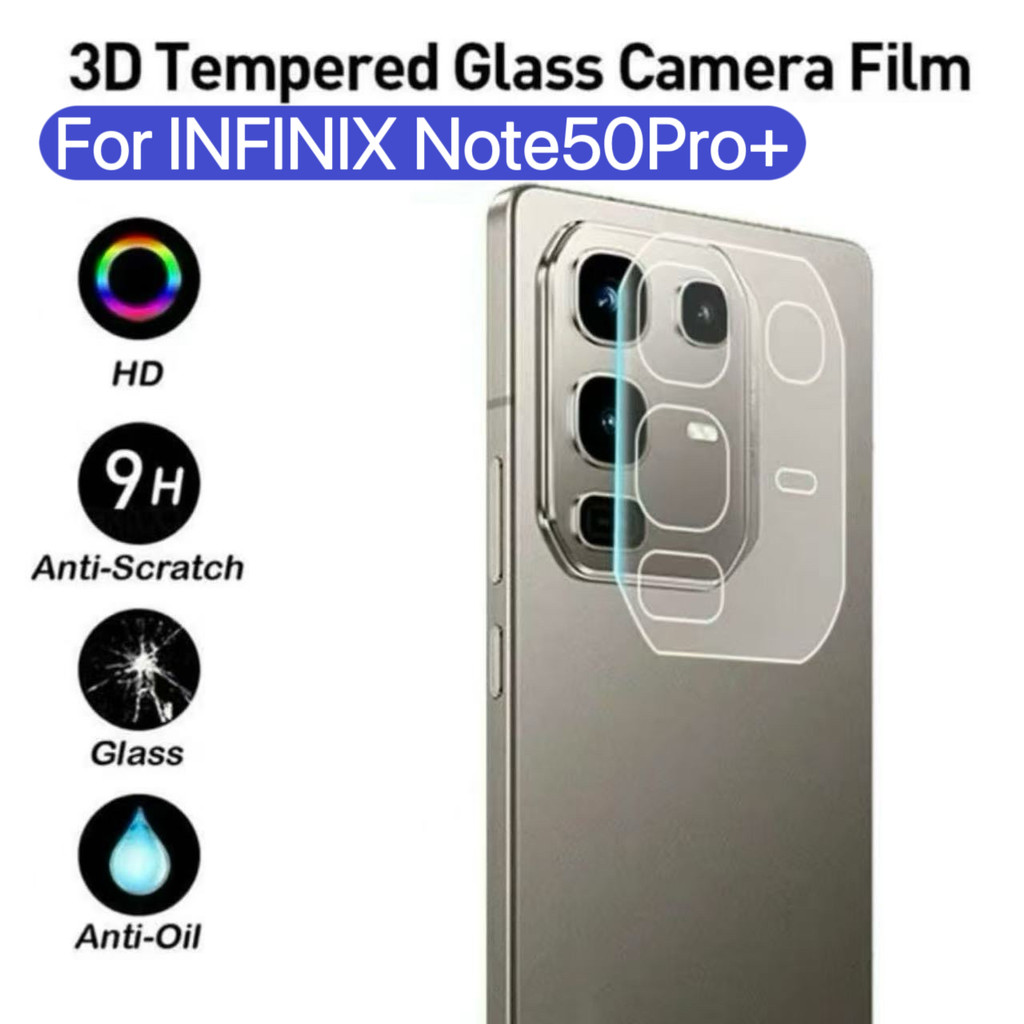 เลือก3ชิ้น คุ้มกว่า ฟิล์มเลนส์กล้อง For infinix Note50/Note50S/Note50X/Note50ProPlus ฟิล์มกันรอยกล้อ