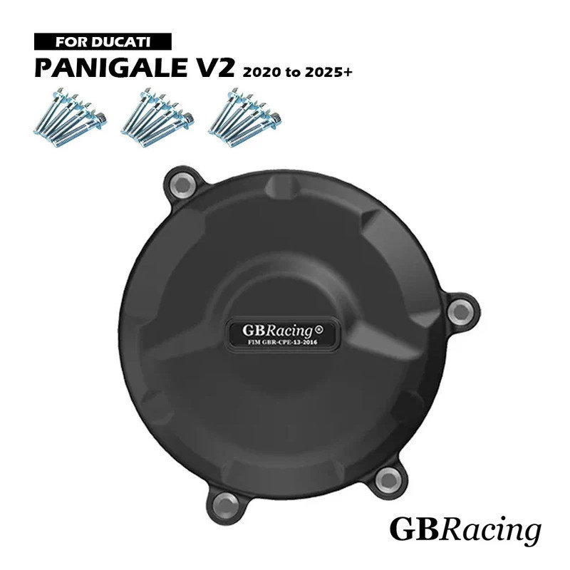 PANIGALE V2 2020-2025 + ฝาครอบเครื่องยนต์สําหรับ DUCATI PANIGALE V2 รถจักรยานยนต์คลัทช์ Pulse อุปกรณ