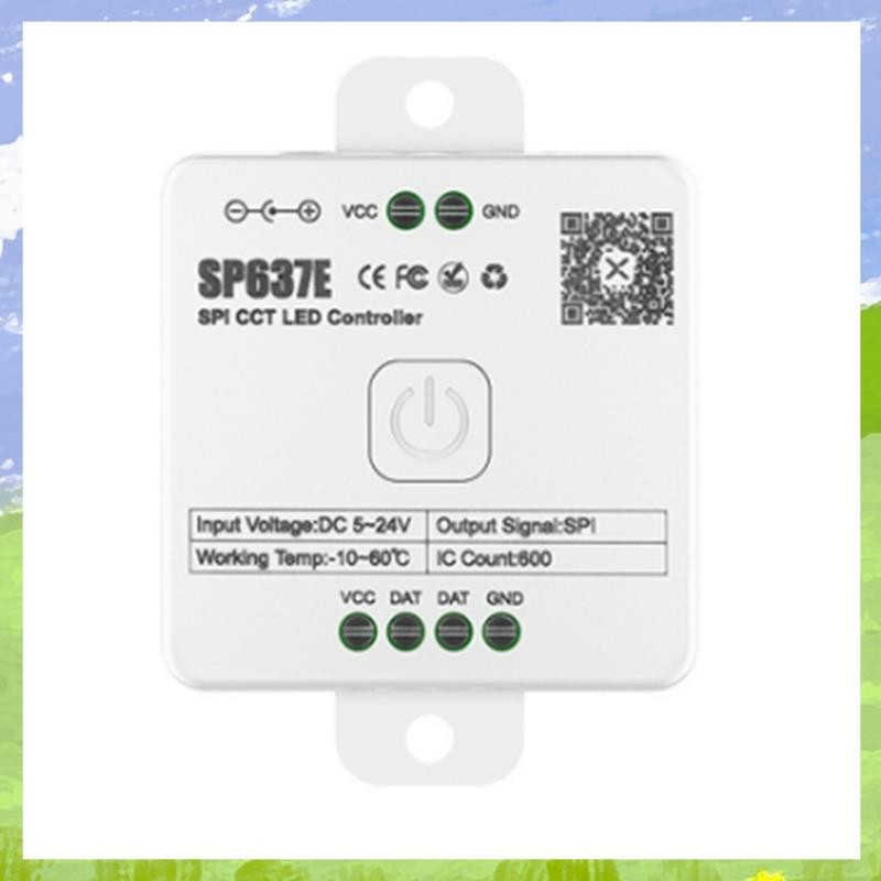 AND-SP637E SPI Dual Controller DC5-24v รองรับรีโมทคอนโทรลสัมผัส 2.4G