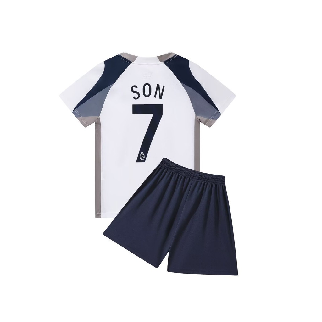 25-26 Season No.7 Son Heung Min Jersey สําหรับเด็กฤดูร้อนเด็กเสื้อฟุตบอลเยาวชนชุดฟุตบอล