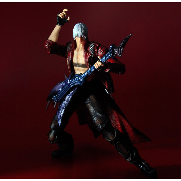25 ซม.Devil May Cry เกม Devil May Cry 3 Dante รูป Joint Movable ชุดเครื่องประดับของเล่น