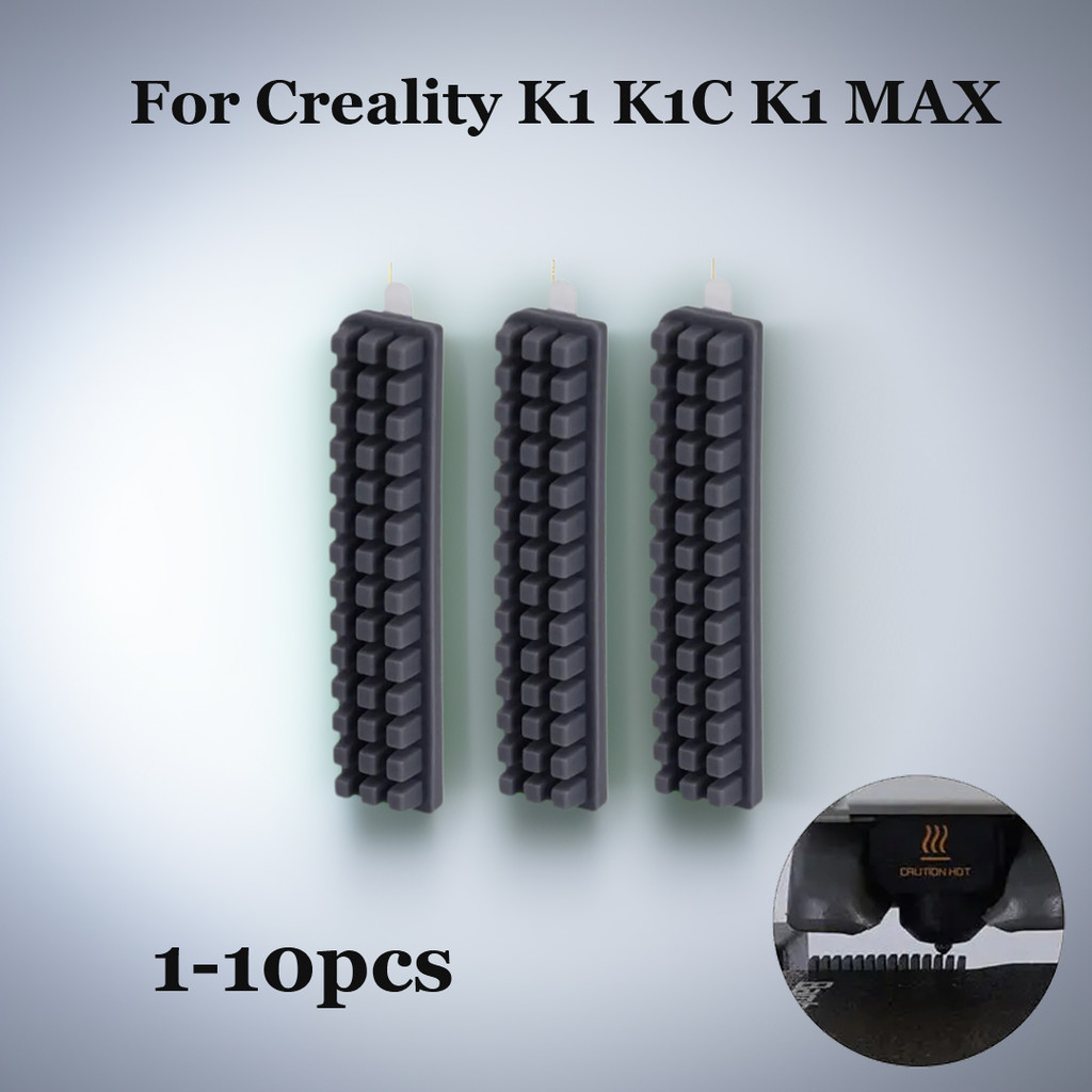 For Creality K1 K1C K1 MAX Nozzle Wiper Silicone Brush 3D Printer Nozzle Cleaner Tool K1 Wipe 3DP Cl