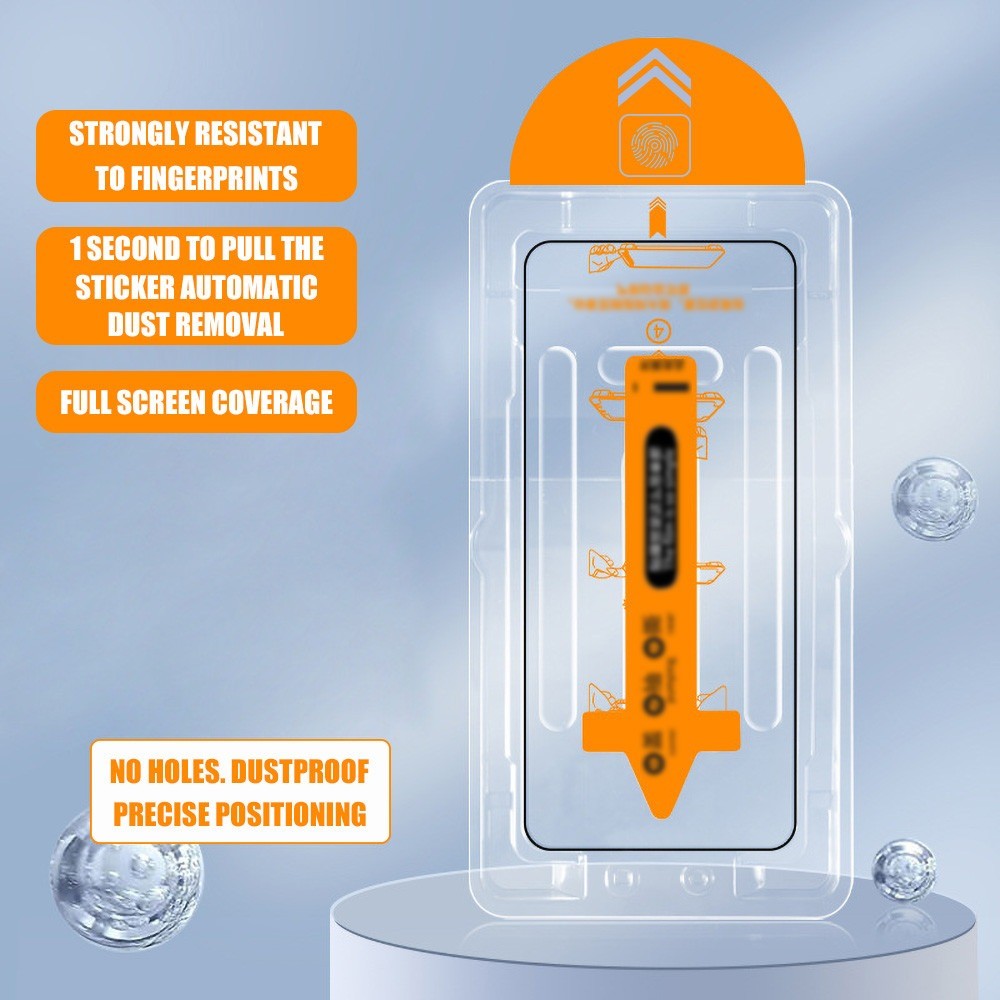ทำความสะอาดฝุ่นโดยอัตโนมัติ ฟิล์มกระจก For Samsung A56 A55 A06 A16 A15 A36 A05S A54 A05 A12 A35 A52 S24 S25 Ultra S23 FE - รูปที่ 2