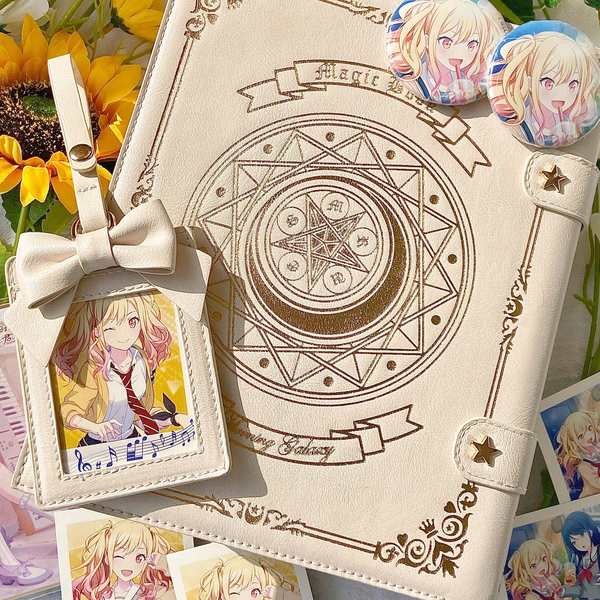 morning glory原創魔法書痛系列蝴蝶結掛飾可愛徽章吧唧包卡包