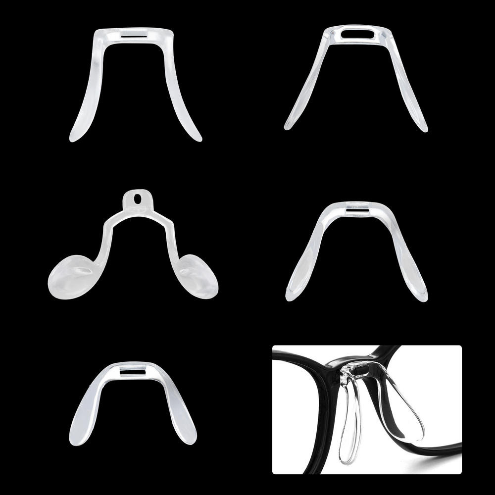 5 ชิ้น Anti-Slip แว่นตาจมูก Pads ซิลิโคน สำหรับแว่นตาและแว่นกันแดด