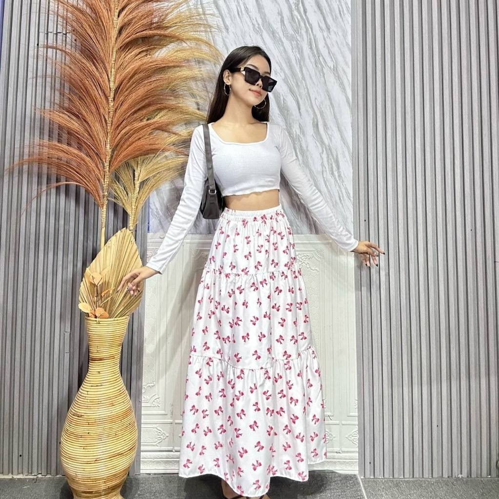 Glovera Alidra coquette Ribbon Skirt coquette Ribbon Stacked Skirt coquette