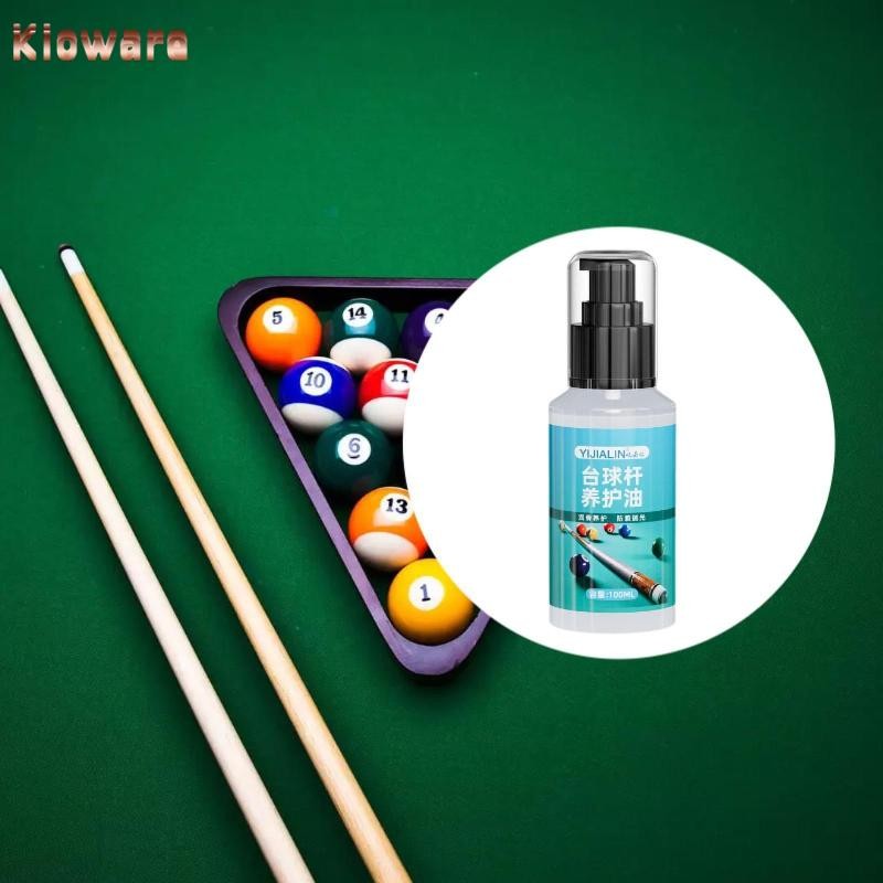 Kloware Pool Cue Oil Spray Cue Shaft Cleaner สําหรับผู้ที่ชื่นชอบการฝึกการแข่งขัน