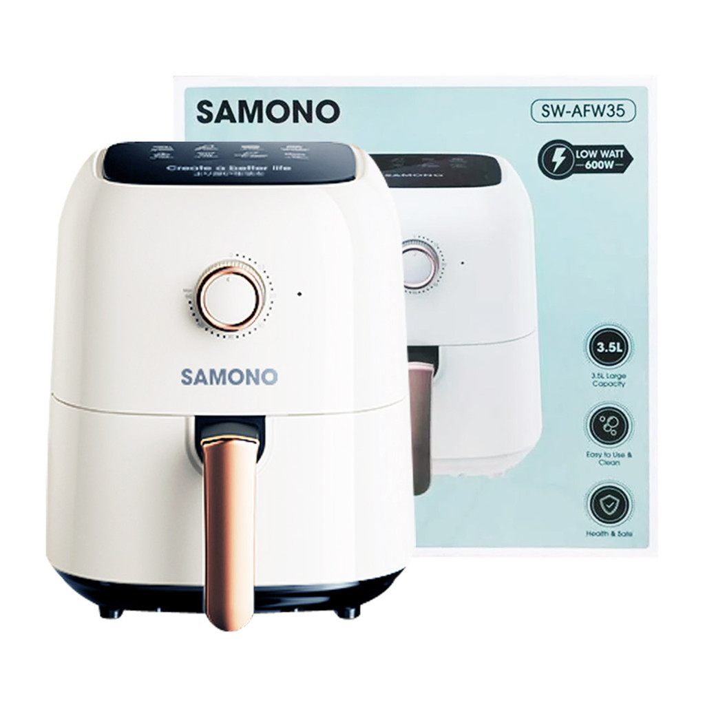 SAMONO SW-AFW35 Air Fryer หม้อทอดไร้น้ํามัน 3.5 ลิตร SW-AFW35