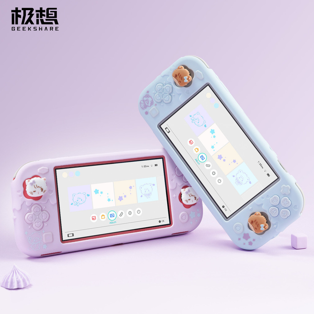 Geekshare Mikko เคสซิลิโคนแบรนด์ร่วมสําหรับ Nintendo Switch Lite
