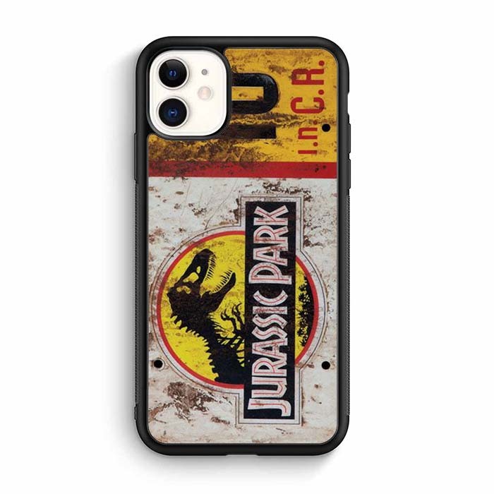 Jurassic Park Ticket เคสโทรศัพท์ฝาครอบป้องกัน Iphone 16 15 Pro Max Plus XS