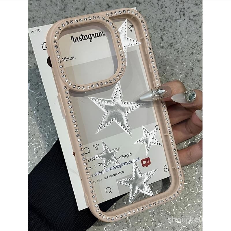 การ์ตูน star เย็บสําหรับ iPhone 15 13 14 12 16 11 12PRO 15PRO 14PROMAX 16PROMAX 11PROMAX 15PLUS 16PL