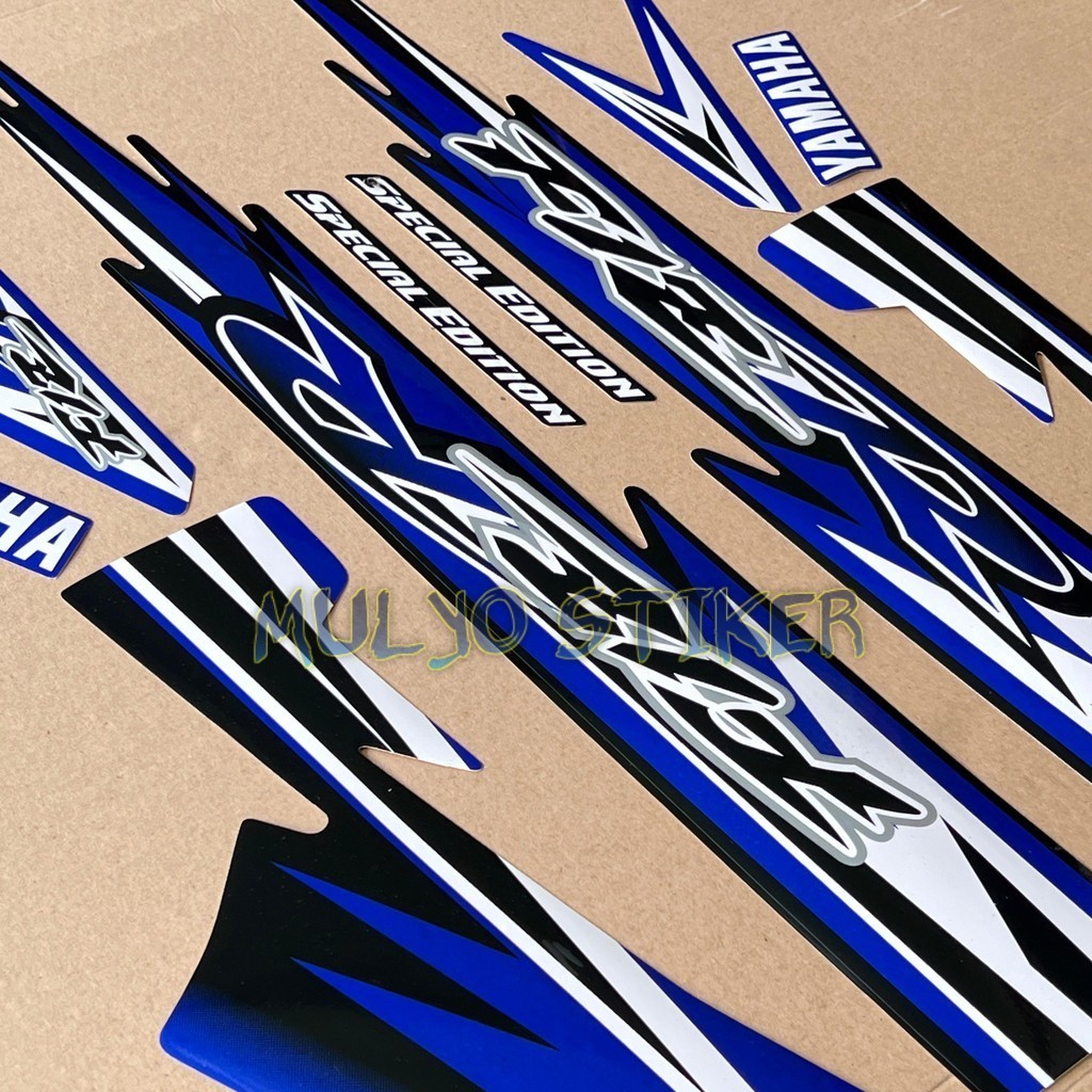 STRIPING STICKER Yamaha F1ZR fizr fiz r f1 zr รุ่นพิเศษ new STICKER รายชื่อร่างกายสีดําสีฟ้า