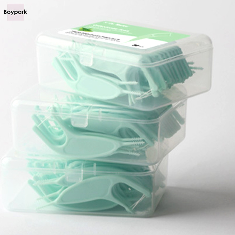 Boypark มัลติฟังก์ชั่นลวดเหล็กไหมขัดฟัน Rod ทําความสะอาด Rod วงเล็บจัดฟัน - รูปที่ 2