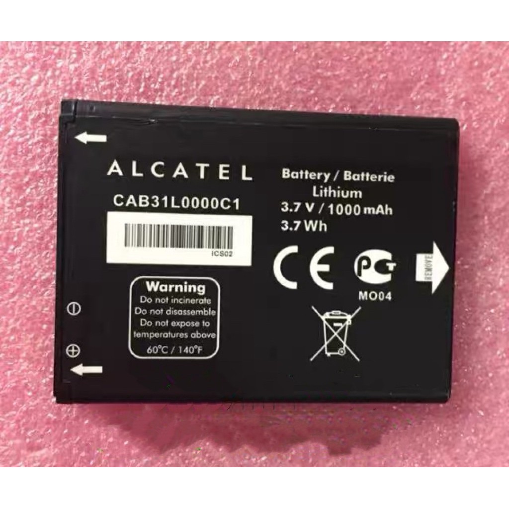 เหมาะสําหรับ ALCATEL CAB31L0000C1/2 OT813 i808 T66 A890 แบตเตอรี่โทรศัพท์มือถือ