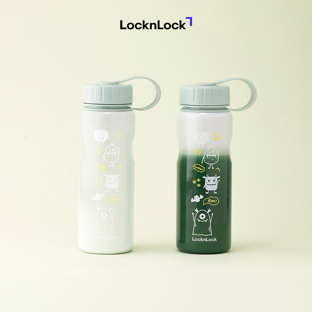 LocknLock School Fit Switch Color Stainless Steel Water Bottle - LHC7005MIT / LHC7005VOL