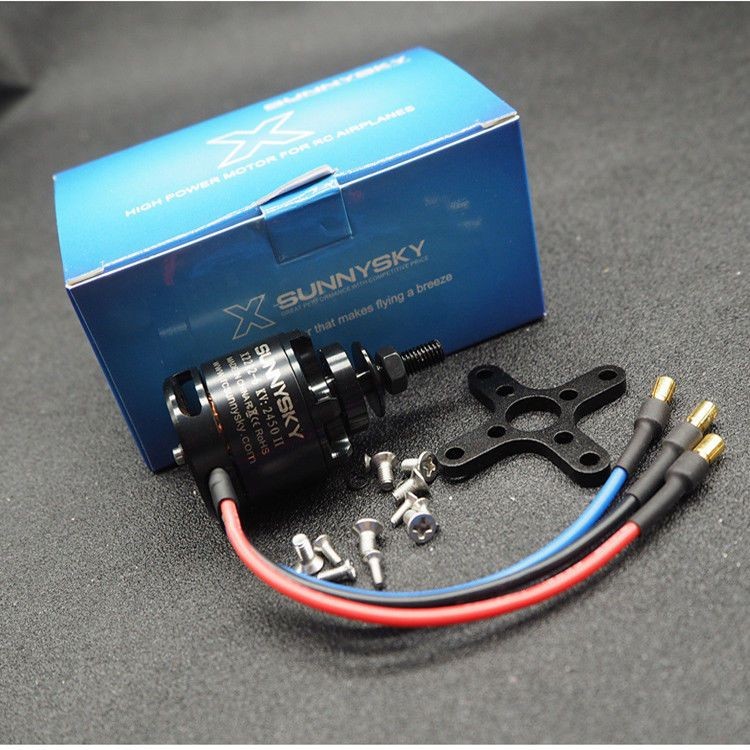 Langyu Motor X2212 1400KV 2450KV Model Airplane Fixed Wing SU27 Drone Second Generation Motor