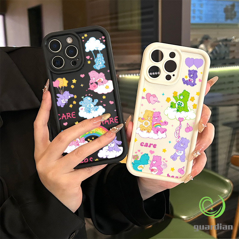 For Vivo เคส Y200 Y20 Y20s Y12s Y12A  ติดกระดาษน้ำแบร์แคร์ Y17 Y12 Y15 Y11 Y12i Y15A โทรศัพท์วิโว่ V