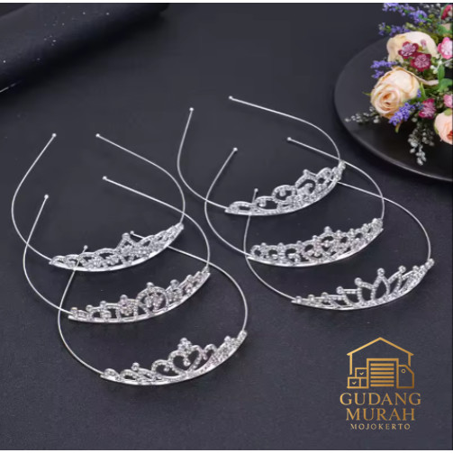 Mini Graduation Crown Hijab Small Pearl Sash สําเร็จการศึกษา