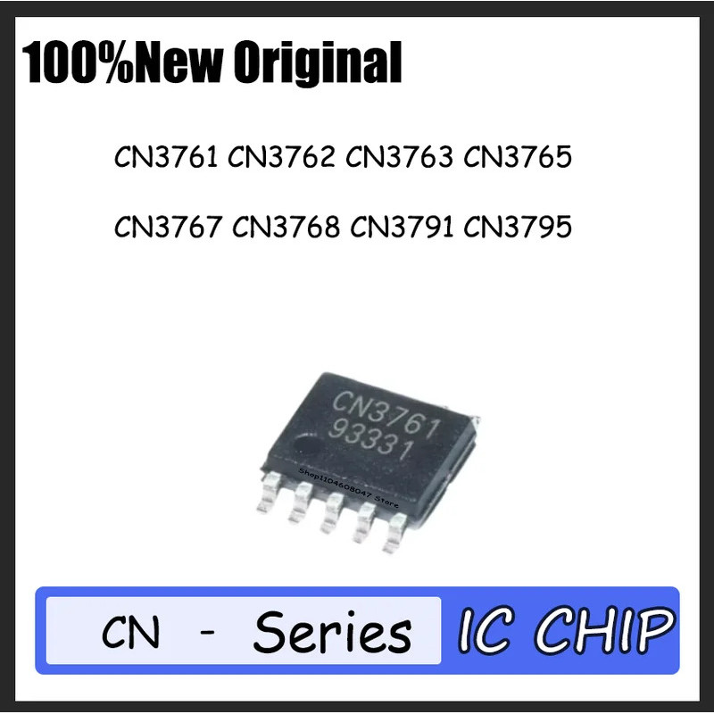 1-5PCS CN3761 CN3762 CN3763 CN3765 CN3767 CN3768 CN3791 CN3795 SOP8 ชิป ic