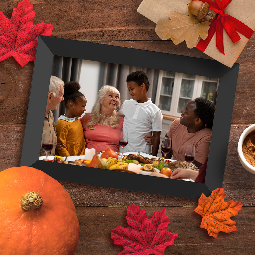 ใหม่สมาร์ท HD อิเล็กทรอนิกส์ 34 ซม.Uhale Cloud กรอบรูปดาวน์โหลดโทรศัพท์มือถือ APP ปฏิสัมพันธ์