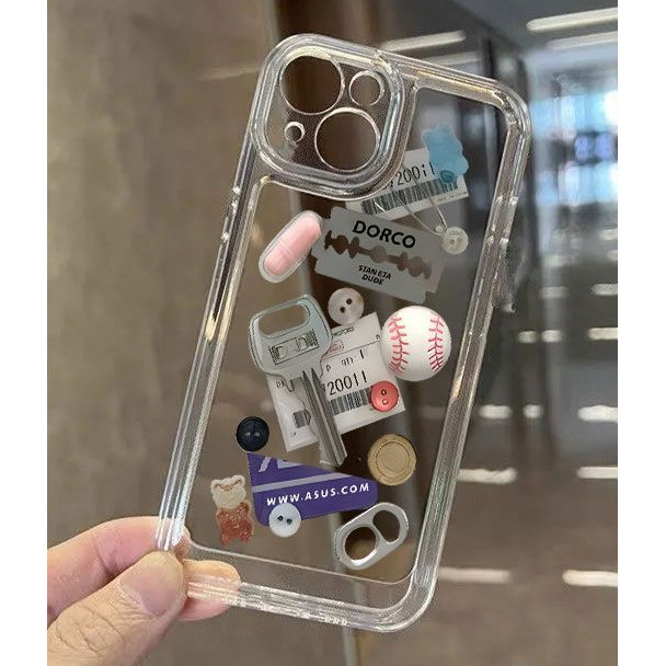 เคสโทรศัพท์ Creative วัตถุขนาดเล็ก Niche Creative Fun สไตล์เหมาะสําหรับ iPhone 11promax 12pro 13pro 
