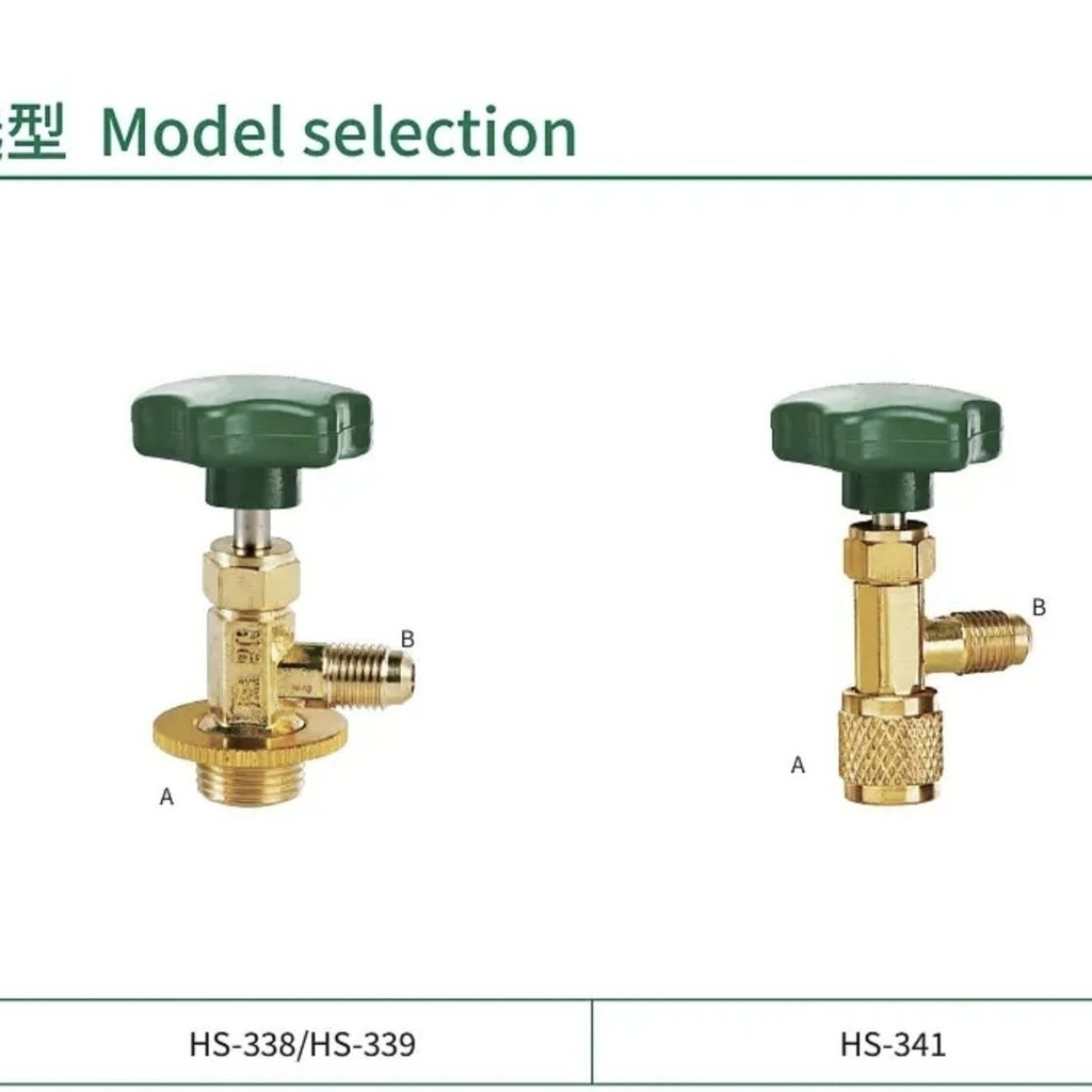 Hongsen R22 R600 Refrigerant Snow Agent R134a Bottle Opener Valve Opener Car Air Conditioner Refrige