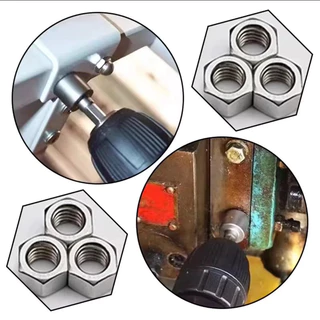 ชุดลูกบล็อกสวมเร็ว ขันสกรูใช้กับ สว่านไฟฟ้า เครื่องขัน 14 ชิ้น ขนาด 5-12 mm KOVEX
