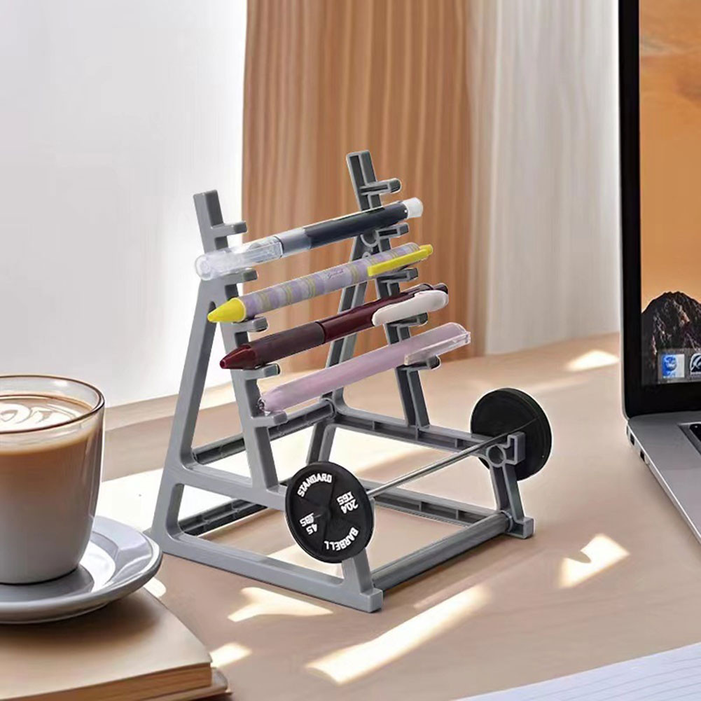 Squat Rack ที่ใส่ปากกาตลก Barbell Rack เครื่องประดับสําหรับผู้ที่ชื่นชอบฟิตเนส