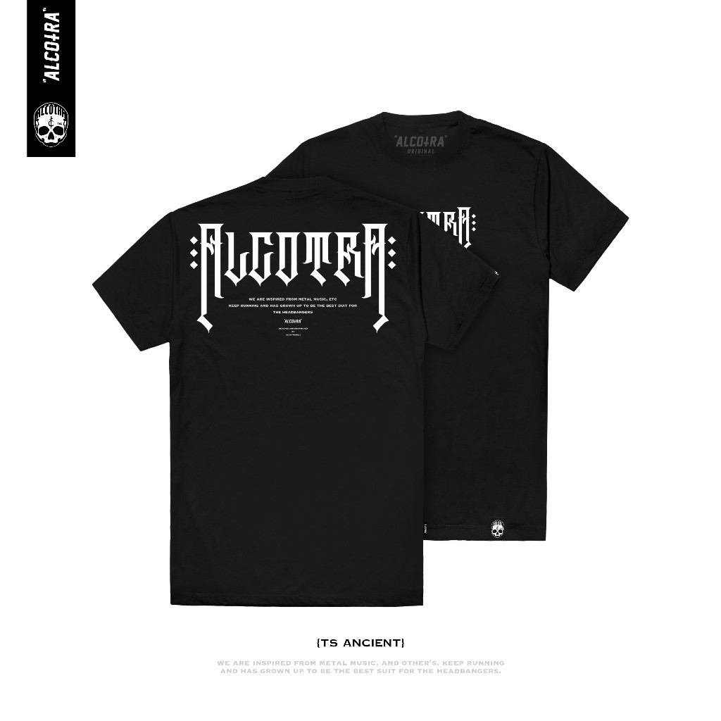 ALCOTRA BALI Original TS LG ANCIENT // เสื้อยืดโลโก้ FONT ANCIENT ALCOTRA // ALCOTRA Official Store