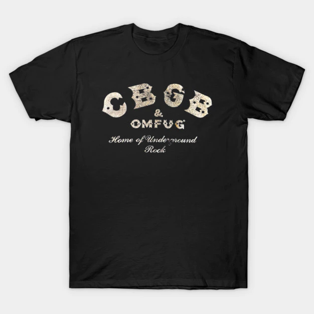 เสื้อยืด Vintage CBGB Cotton 100% คอกลม